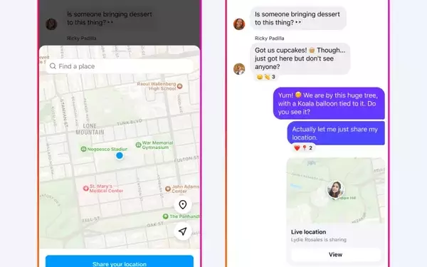 Instagram Launches Location-Sharing in DMs to Compete with Snapchat