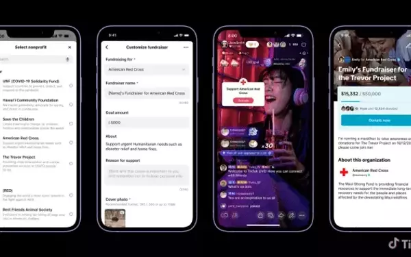 TikTok Enables Creators to Raise Funds for Charities Easily