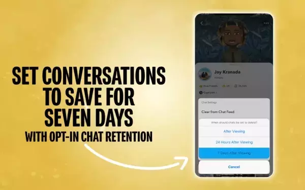Snapchat+ Lets Subscribers Keep Chat Messages for a Week