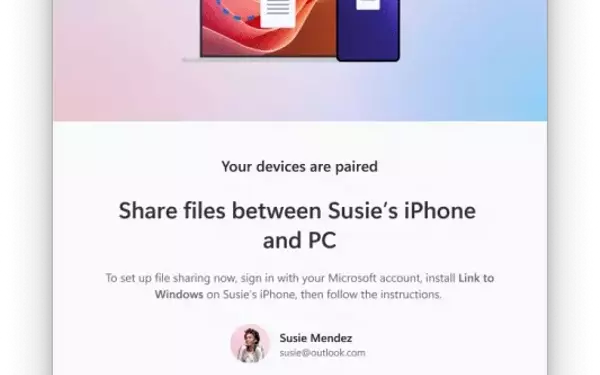 Microsoft Starts Rolling Out iPhone-Windows File Sharing