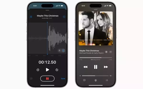 Apple Updates Voice Memos App with iOS 18.2's 'Layered Recordings'
