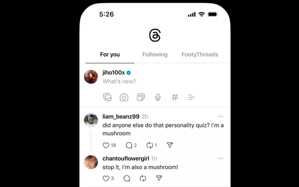 Threads: Swipe Between Feeds on Home Screen with New Redesign