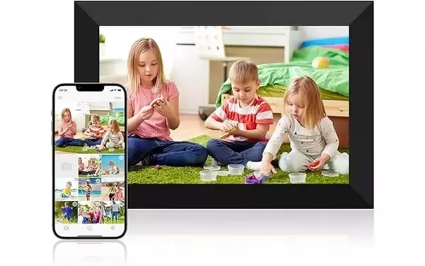 10.1-Inch Wi-Fi Digital Picture Frame: Effortlessly Share Memories Anytime