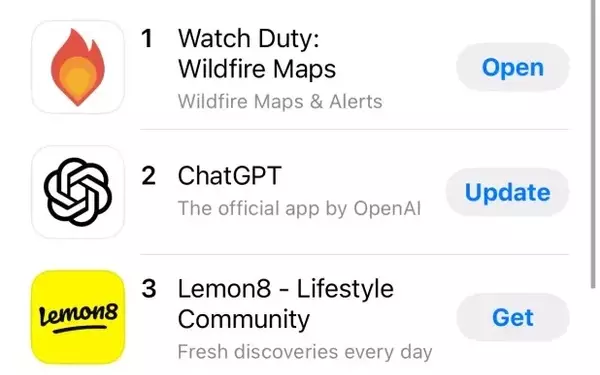 Wildfire Tracking App Surges to Top of Apple Store Amid California Blazes