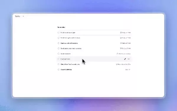 ChatGPT Unveils New Task Management Feature for Enhanced User Experience