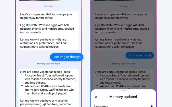 Meta Enhances AI Chatbot with Personalized Memory and Data Integration