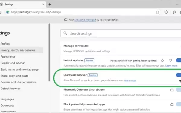 Microsoft Unveils Innovative Scareware Blocker to Combat Online Fraud