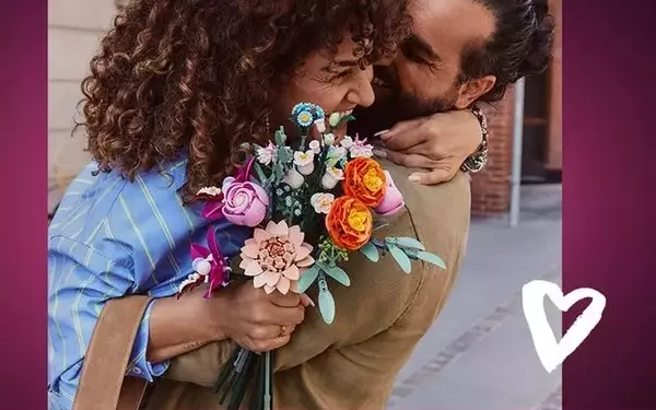 Celebrate Love with a LEGO Flower Bouquet This Valentine’s Day