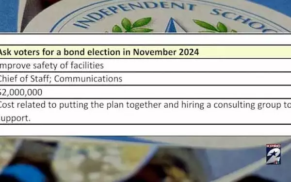 Houston School District's Bond Proposal Raises Legal and Ethical Concerns