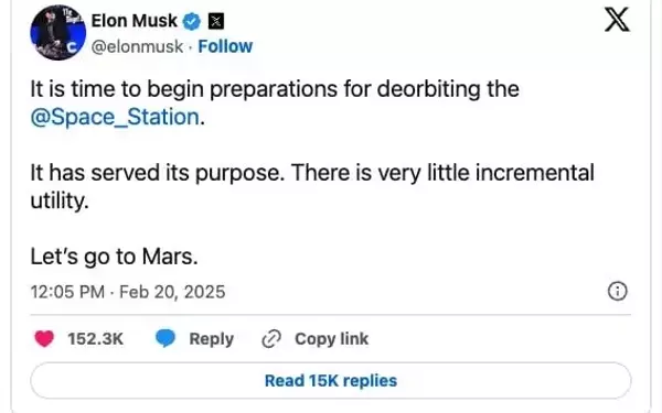Elon Musk's Call for Early ISS Decommissioning Raises Concerns