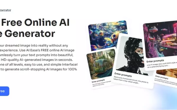 Revolutionizing Art Creation: AI Ease's Text-to-Image Generator