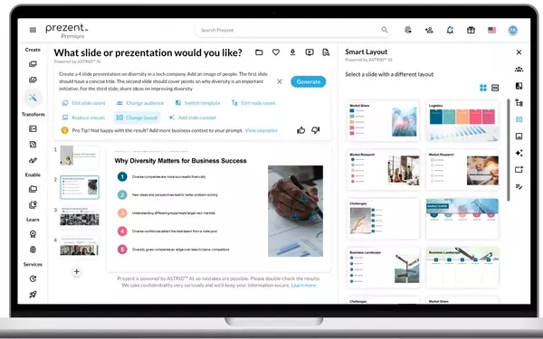Revolutionizing Business Presentations with AI-Powered Solutions