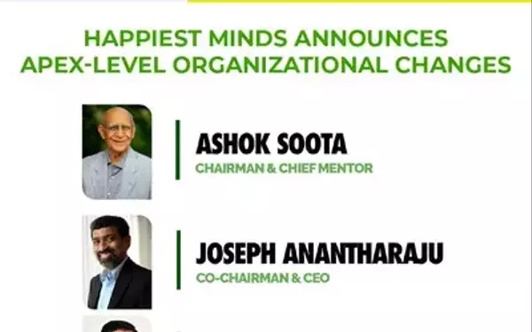 Leadership Reorganization at Happiest Minds Technologies