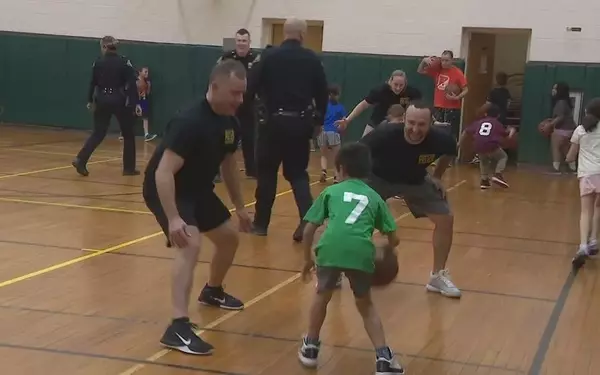 Brighton PD Bridges Community Ties Through Basketball