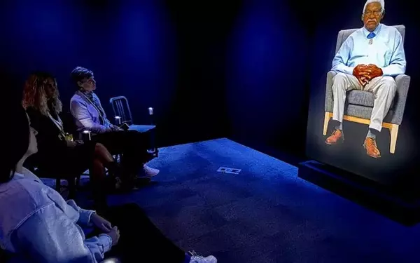Revolutionizing Storytelling: AI-Powered Holograms Bring History to Life