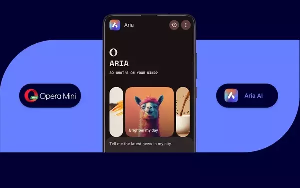Opera Expands AI Assistant Aria to Opera Mini Users