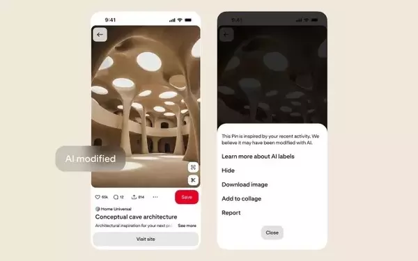 Pinterest Introduces Measures to Tackle AI-Generated Content