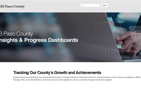 El Paso County's New Initiative for Bond Project Transparency