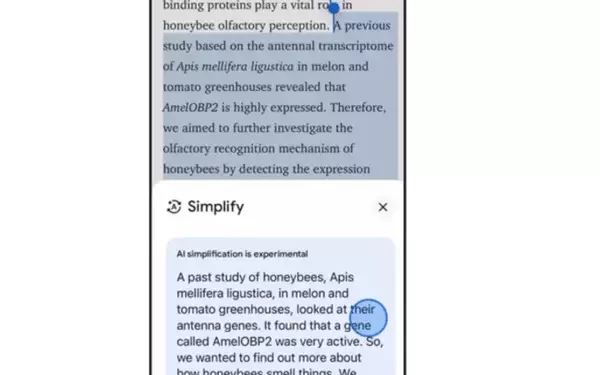Google Introduces AI-Powered "Simplify" Feature for iOS Users