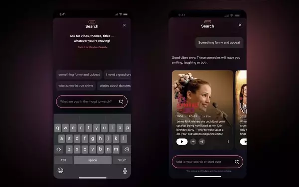 Netflix Introduces Groundbreaking AI Search Feature