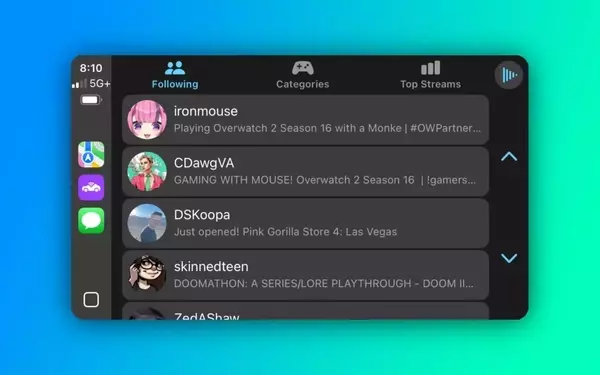 Twitch Streaming Evolved: CarStream Brings Hands-Free Listening to Drivers