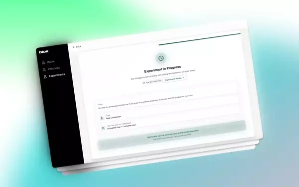 Blok pioneers AI-driven app testing with user persona simulations