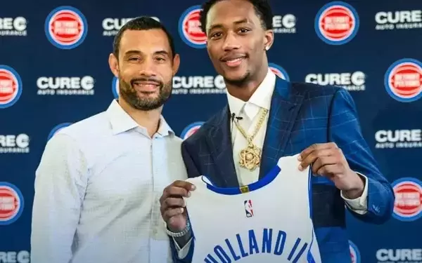 Rising Star Ron Holland's Enhanced Shooting Ignites Pistons' Summer League Performance