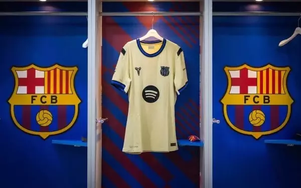 FC Barcelona Unveils Kobe Bryant-Inspired Away Kit