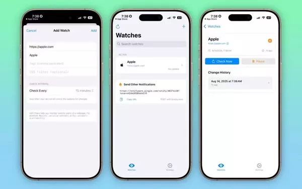 Notify: A Free and Private Solution for Website Change Monitoring