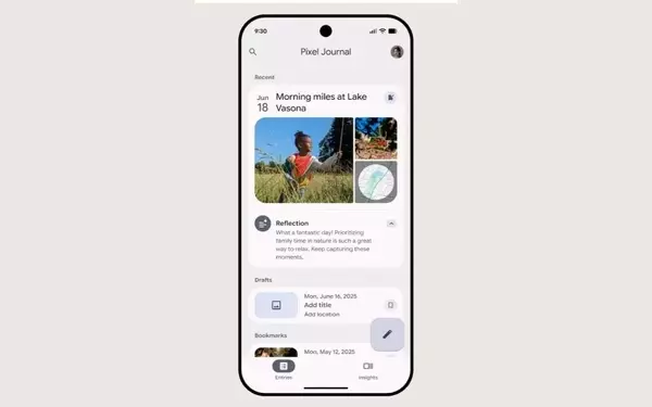 Google Unveils AI-Powered Journaling App for Pixel Devices