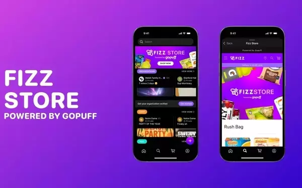 Fizz Social App Expands into Grocery Delivery with Gopuff Partnership