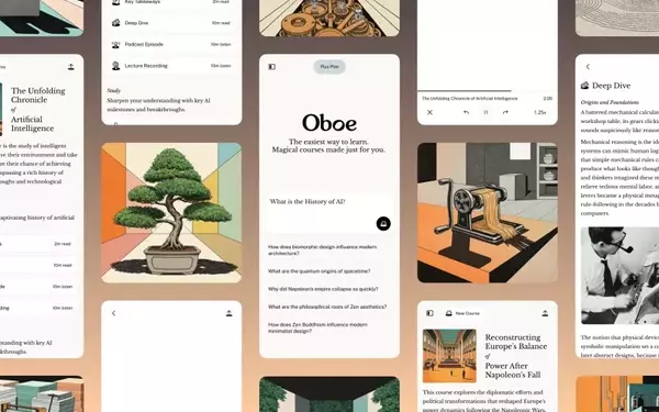 Oboe: A New AI-Powered Learning Platform by Anchor's Co-founders