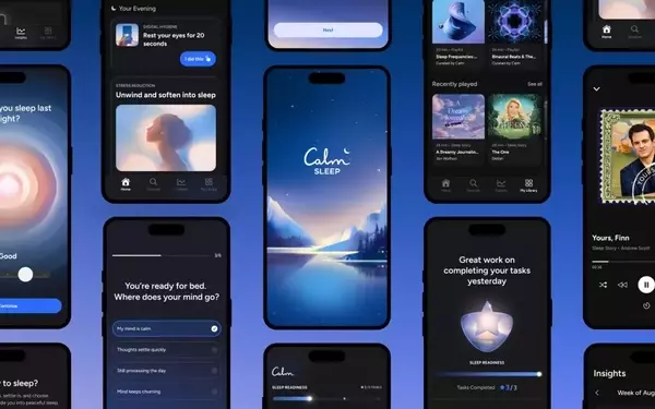 Calm Unveils Dedicated iOS App for Enhanced Sleep Assistance
