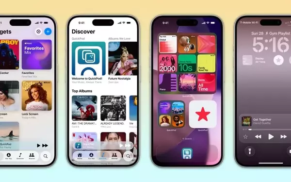 QuickPod: Enhancing Music Experience with Intuitive Widgets