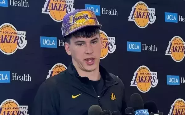 Jake LaRavia Views Lakers as a Global Brand Beyond Basketball