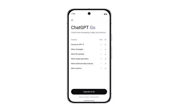 OpenAI's ChatGPT Go Plan Expands to 16 New Asian Countries, Boosting Global Reach