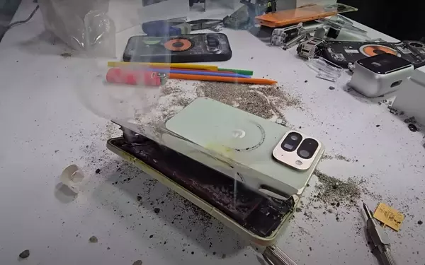 Pixel 10 Pro Fold Durability Test Ends in Fiery Failure, Battery Explodes