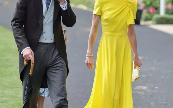 Duchess Catherine's Radiant Yellow Ensemble Illuminates Royal Ascot