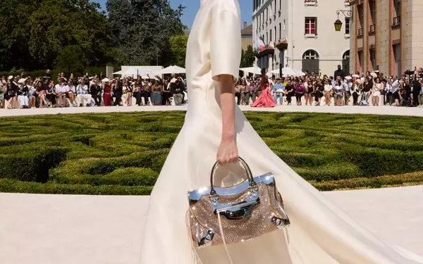 Balenciaga City Bag Receives Dazzling Couture Makeover with Shimmering Crystals