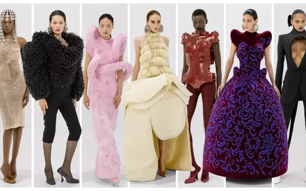 Duran Lantink Infuses Jean Paul Gaultier Couture with Playful Irreverence