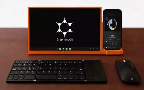 GrapheneOS Lapdock Transforms Pixel 9 into a Unique Portable Computing Experience