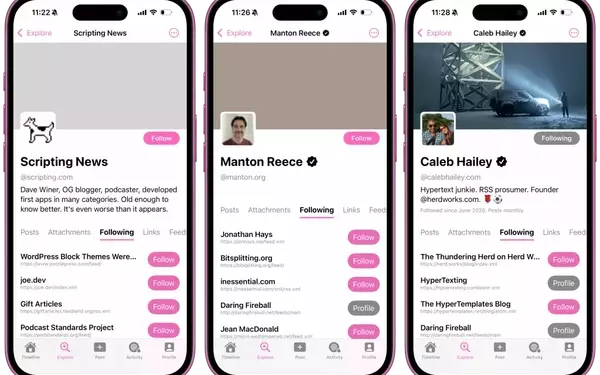 HyperTexting: Bridging the Open Web and Social Media Experience