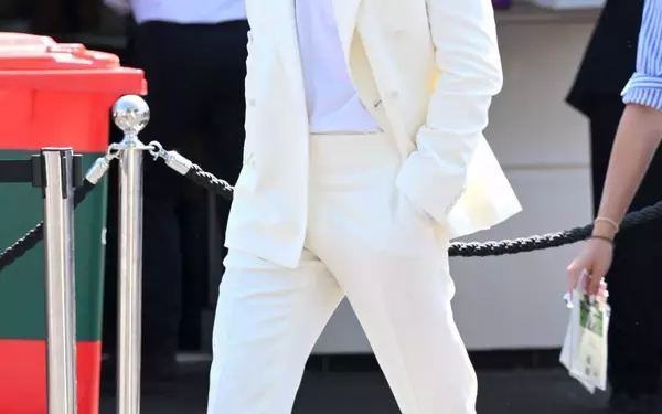 Andrew Garfield's Bold Wimbledon Style: Suits and Sandals