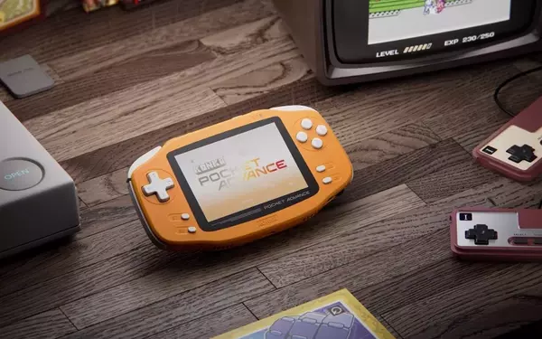 AYANEO Unveils KONKR Pocket Advance, a Nod to the Classic Game Boy Advance