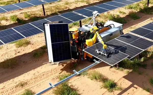 Gritt's AI-Powered Robots Revolutionize Solar Plant Construction with $34 Million Funding