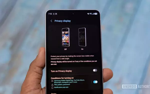 Samsung S26 Ultra's Privacy Display: Enhanced Functionality for PiP Mode