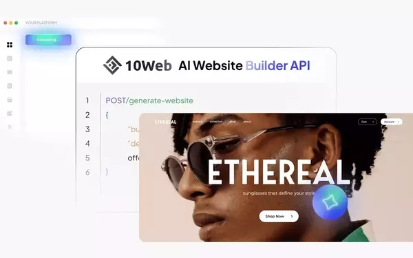 Build a Professional Website Faster with 10Web AI