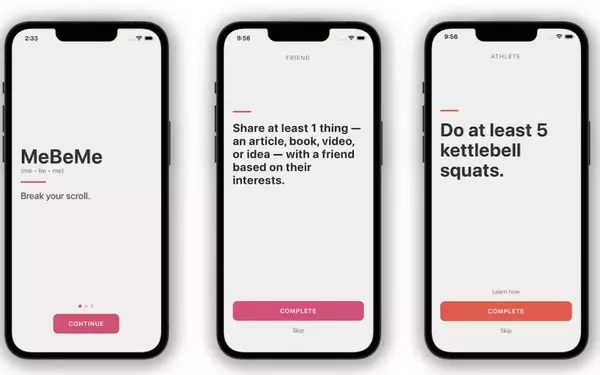 MeBeMe: A New App to Help You Break Free from Doomscrolling