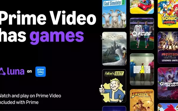 Amazon Prime Video Integrates Cloud Gaming, Expanding Entertainment Options