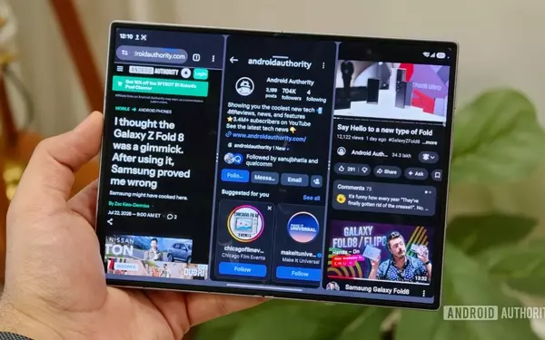 Galaxy Z Fold 8 Series Enhances Multitasking with Innovative Split-Screen Layouts